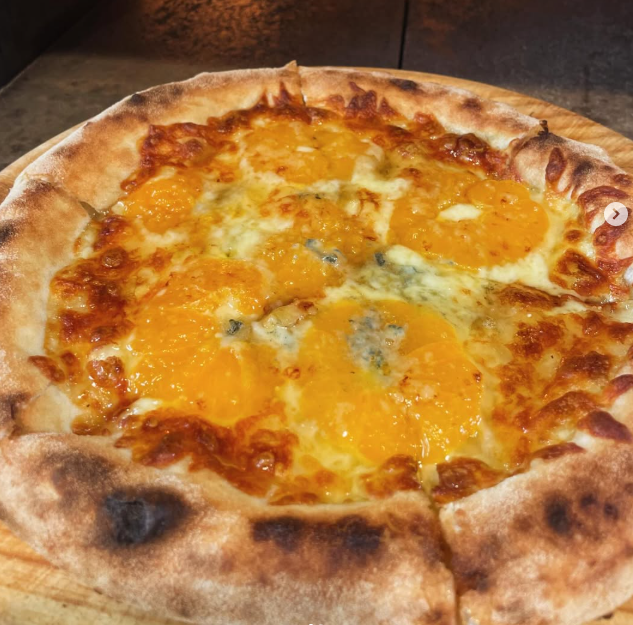 12月の季節のピッツァ